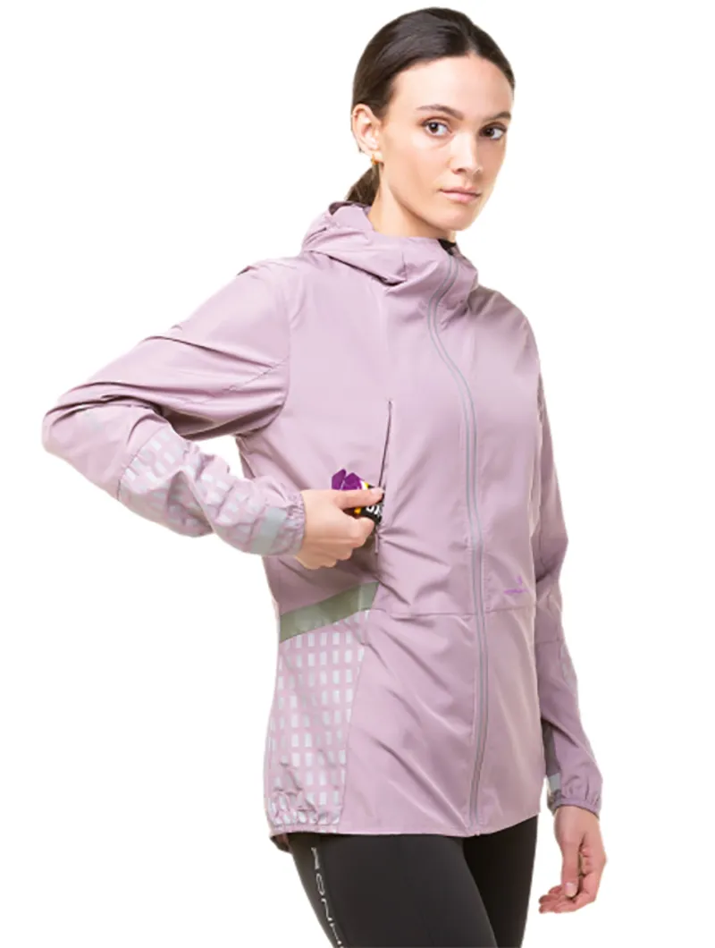 Ronhill Women's Tech Afterhours Jacket Stardust/Thistle/Rflt-2